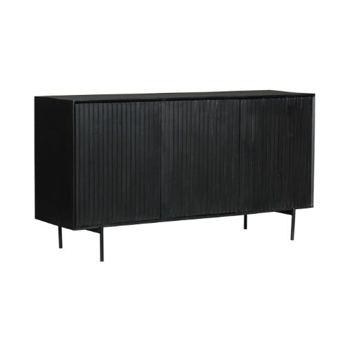 Dressoir Madison | Zwart 165cm