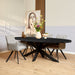 Eettafel Denver Ovaal | Zwart