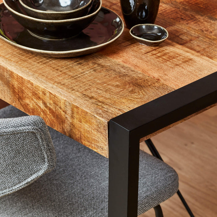 Eettafel Boaz Naturel - 200cm | Recht