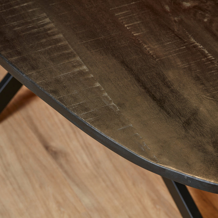 Eettafel Elegance Zwart - 240cm | Deens ovaal
