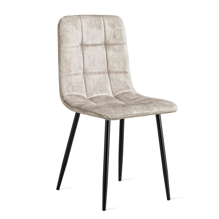 Eetkamerstoel Yerevan – Velvet Taupe