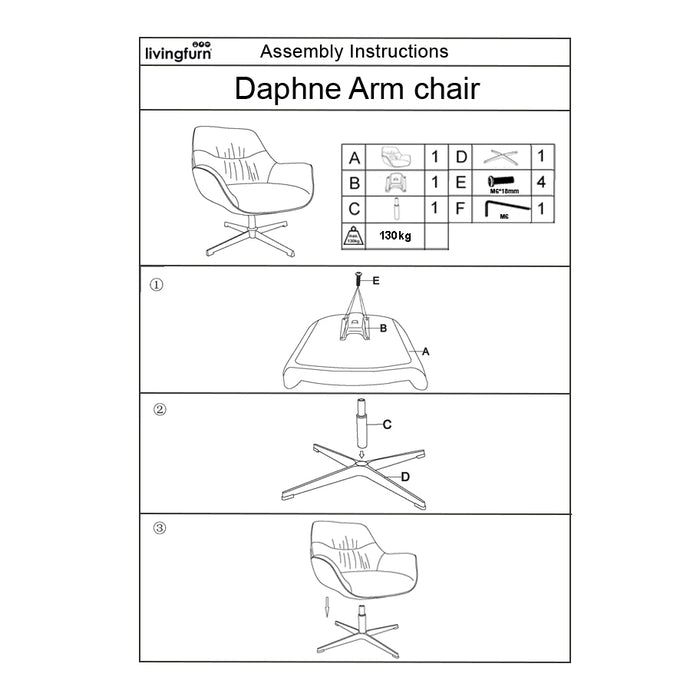 Fauteuil Daphne | Beige