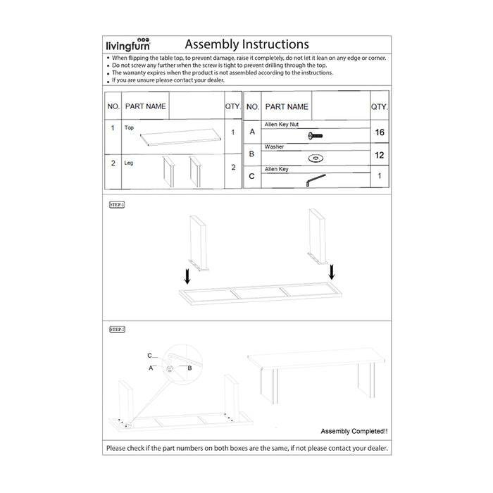 Eettafel Firato Basalt Rechthoekig | Bruin