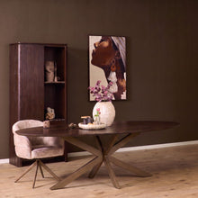 Eettafel Ferris Ovaal | Eiken Brown - Brons