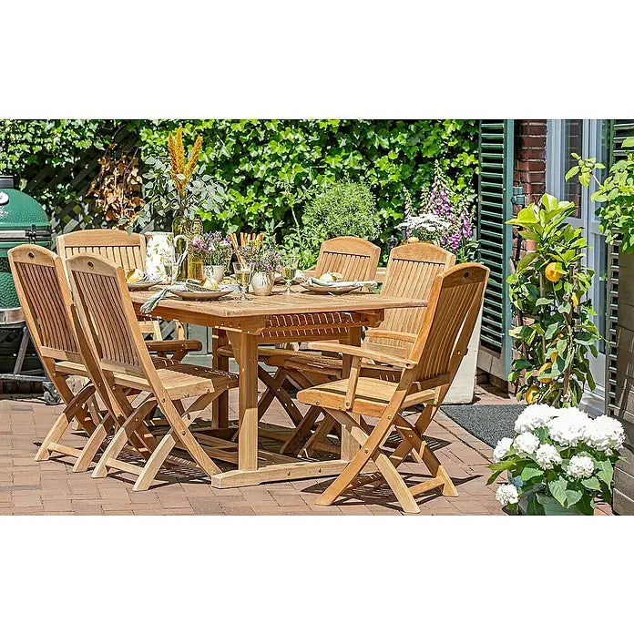 Tuintafel Extension | Teakhout 180/240cm