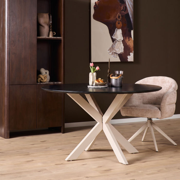 Eettafel Ferris Rond | Eiken