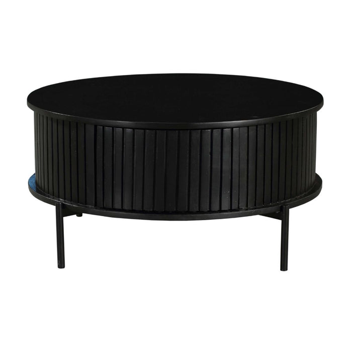 Salontafel Madison | Zwart Ø80cm