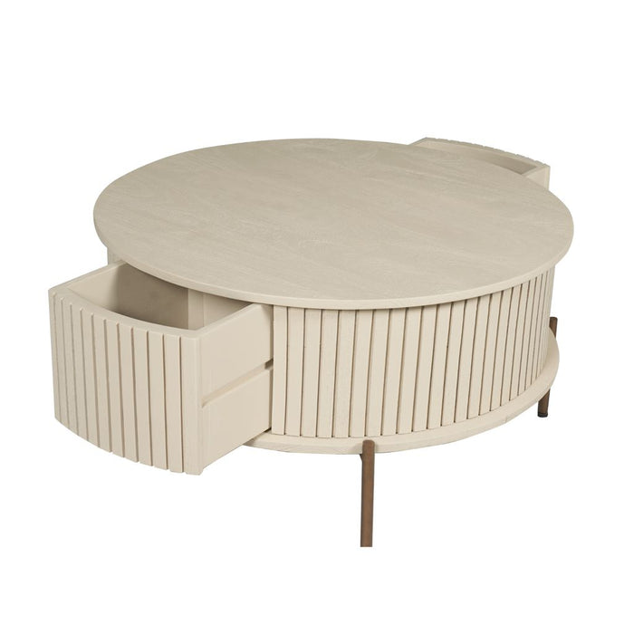 Salontafel Madison | Sand Ø80cm