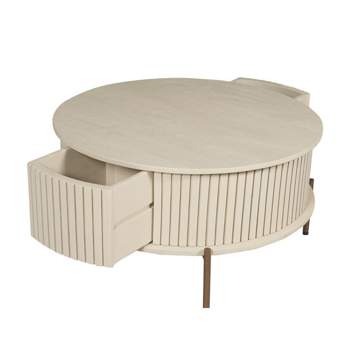 Salontafel Madison | Sand Ø80cm