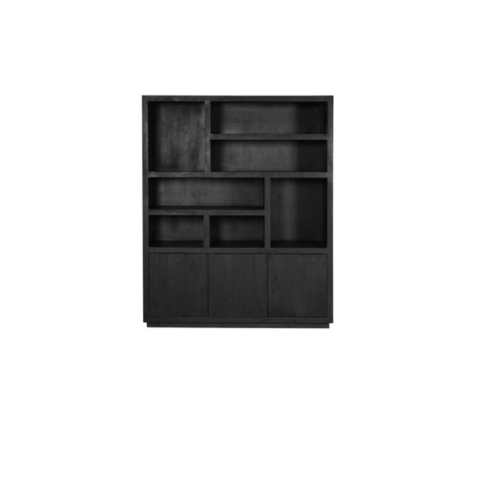 Vakkenkast Brussel | Black 160cm