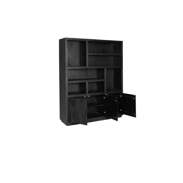 Vakkenkast Brussel | Black 160cm