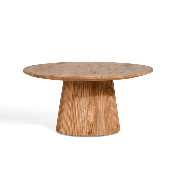 Bijzettafel Mokka | Lichtbruin Ø80cm