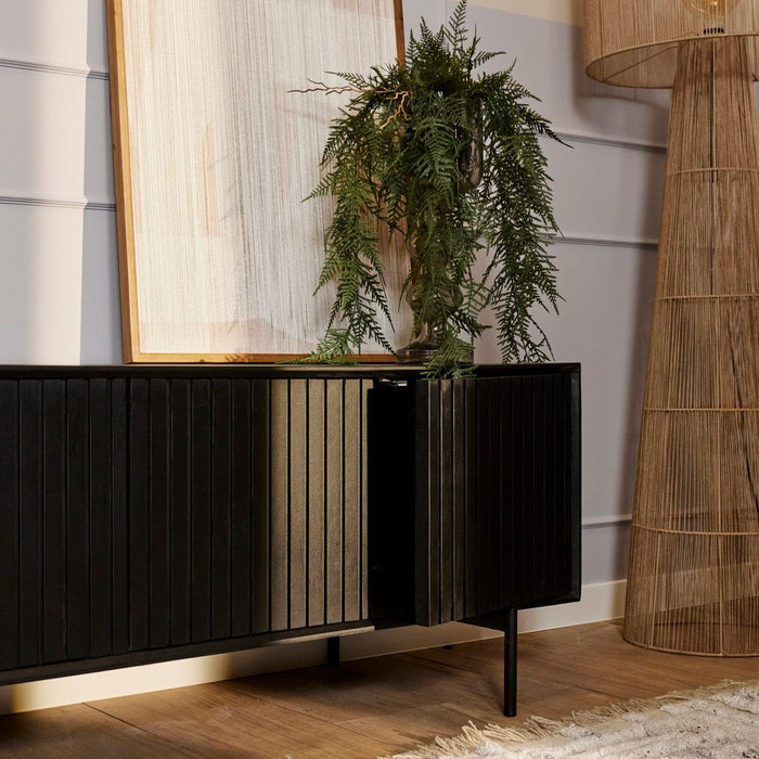 TV-Meubel Madison | Zwart 210cm