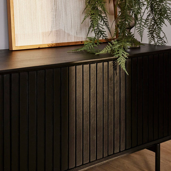 TV-Meubel Madison | Zwart 210cm
