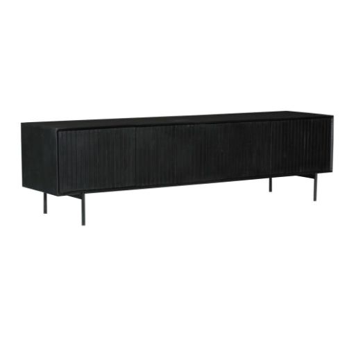 TV-Meubel Madison | Zwart 210cm