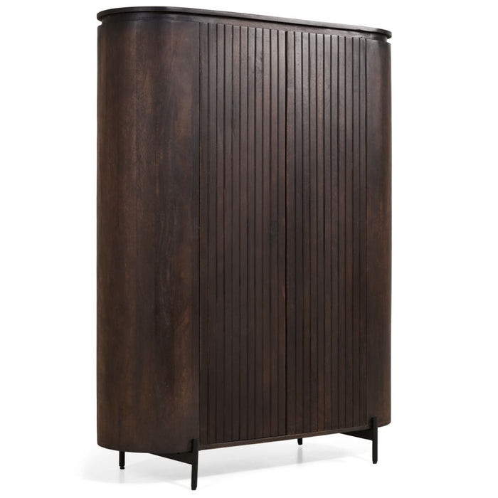 Wandkast  Mokka | Donkerbruin 115cm