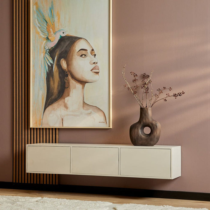 Zwevend TV-Meubel Vision | Sand 160cm